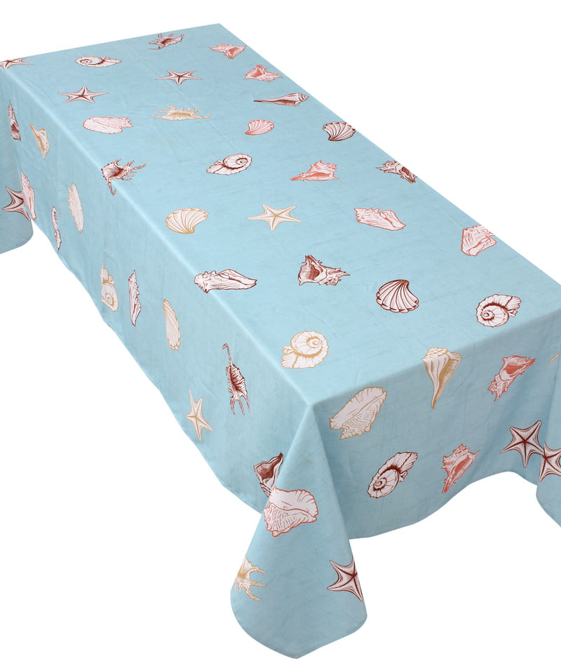 The Blue Seashells Table Cover