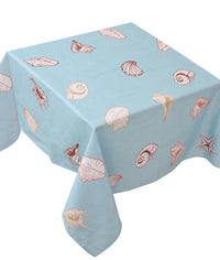 The Blue Seashells Table Cover