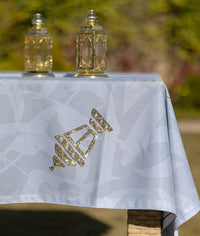 The Grey Mini Lanterns Table Cover (M)