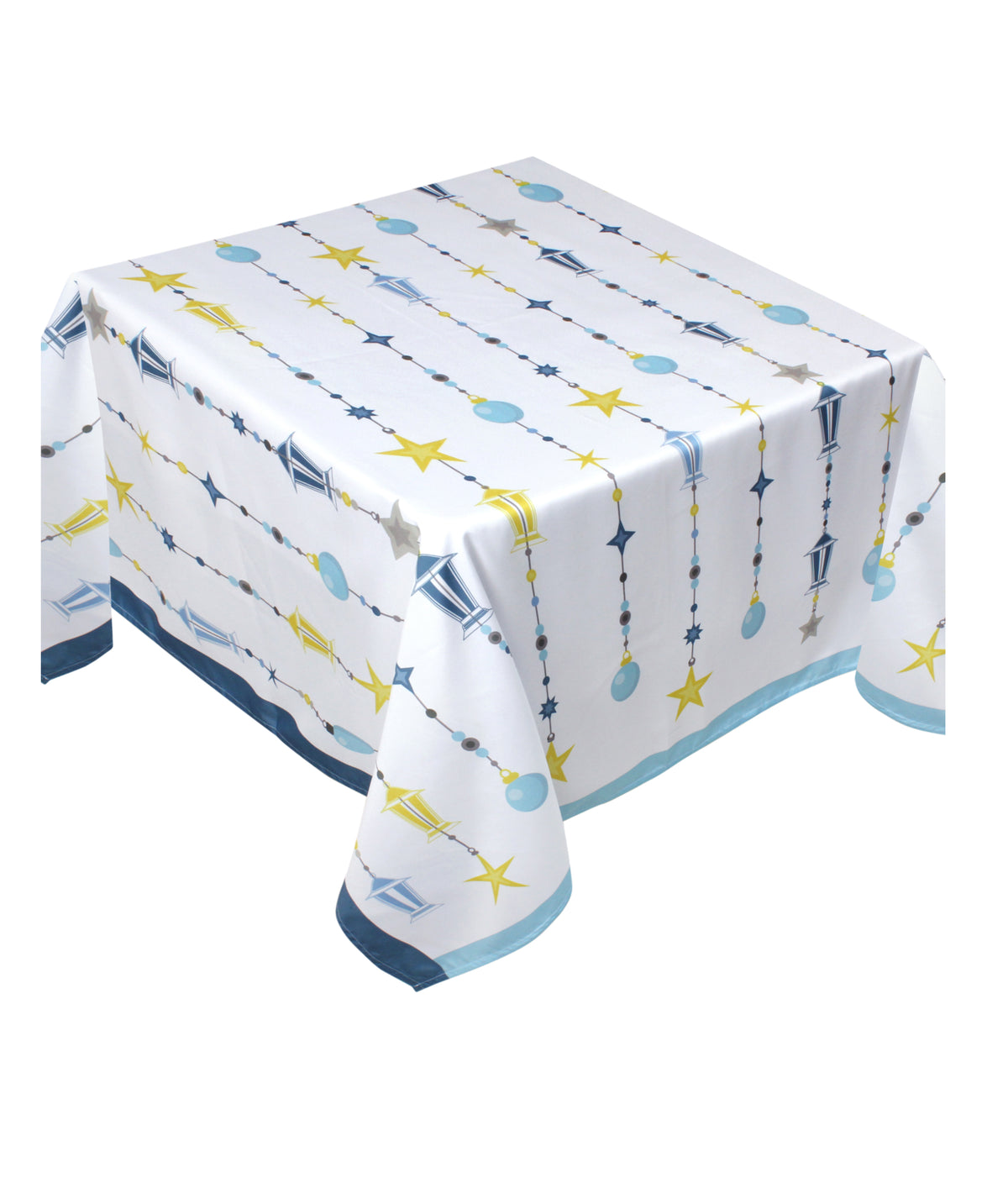 The Stripped Lanterns Table Cover
