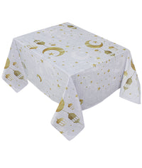 The Magical Golden Crescents Table Cover