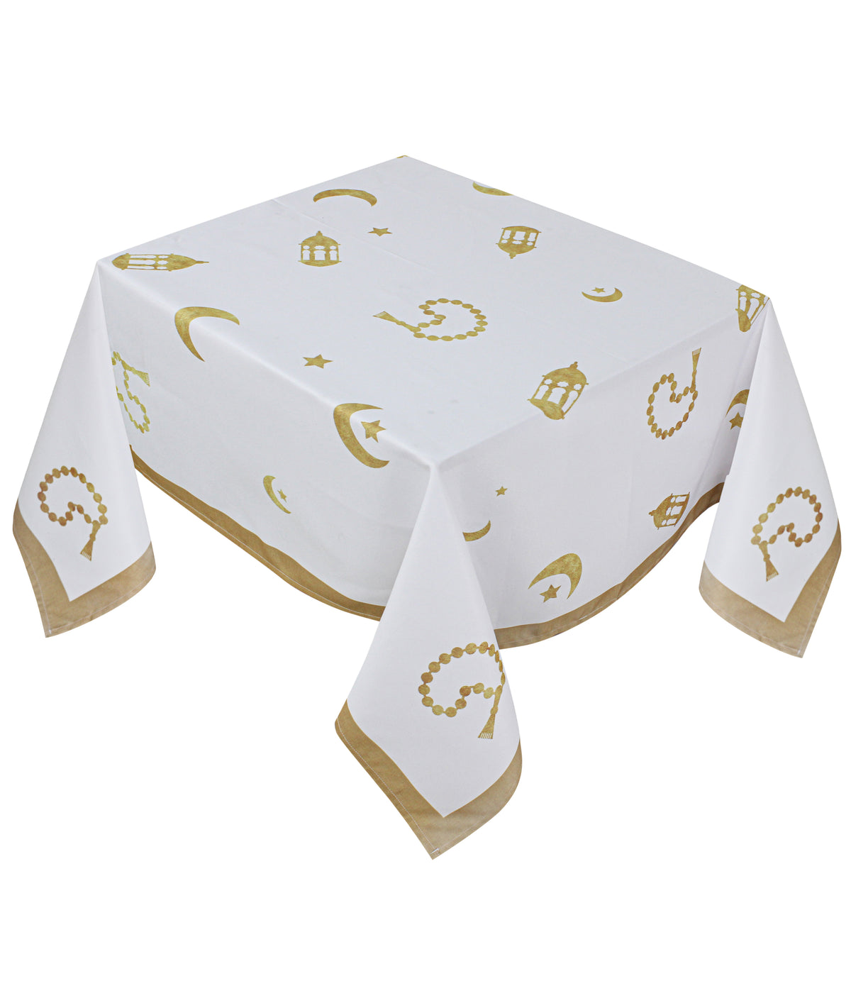 The Golden Sebha Table Cover