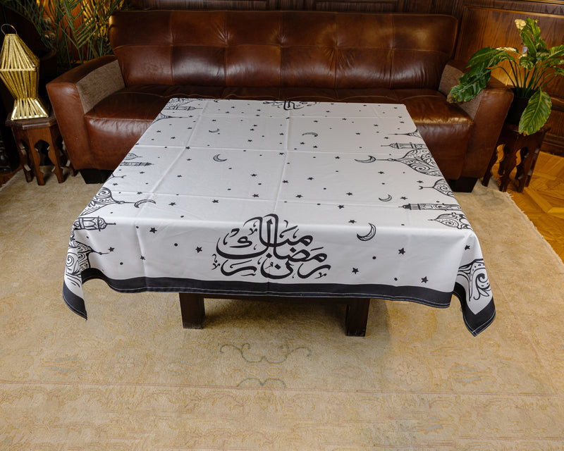 Lailaty black table cover