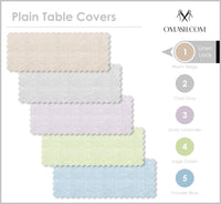 The Beige elegance table cover- Warm Beige-207