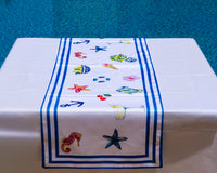 The Summer Doodle table runner
