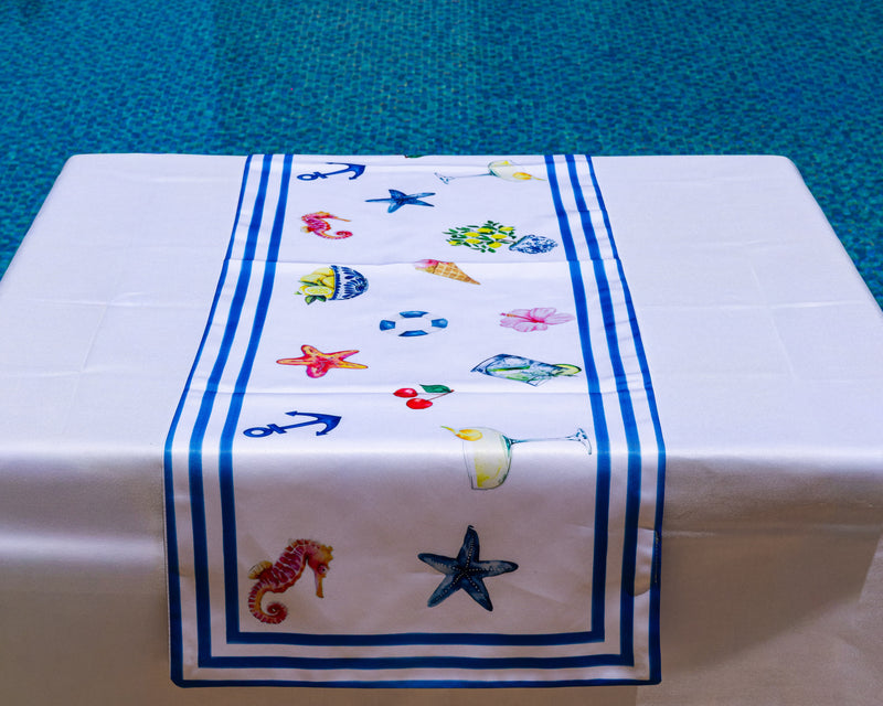 The Summer Doodle table runner