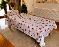 The Gingerbread Christmas Joy table cover
