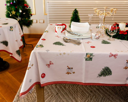 The Spiced Christmas blend table cover