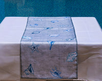 The Shells and Sand table runner