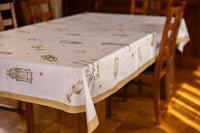 The Golden Palace lanterns table cover