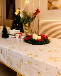 The Golden Jolly Jamboree table cover