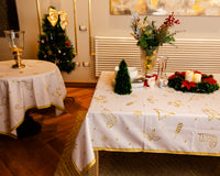 The Golden Jolly Jamboree table cover