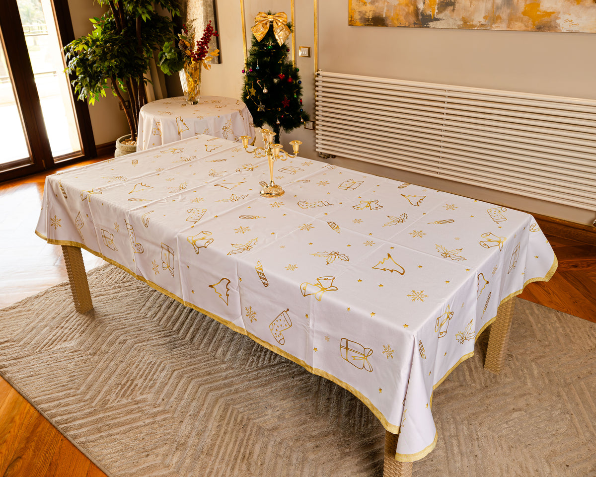 The Golden Jolly Jamboree table cover