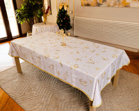 The Golden Jolly Jamboree table cover