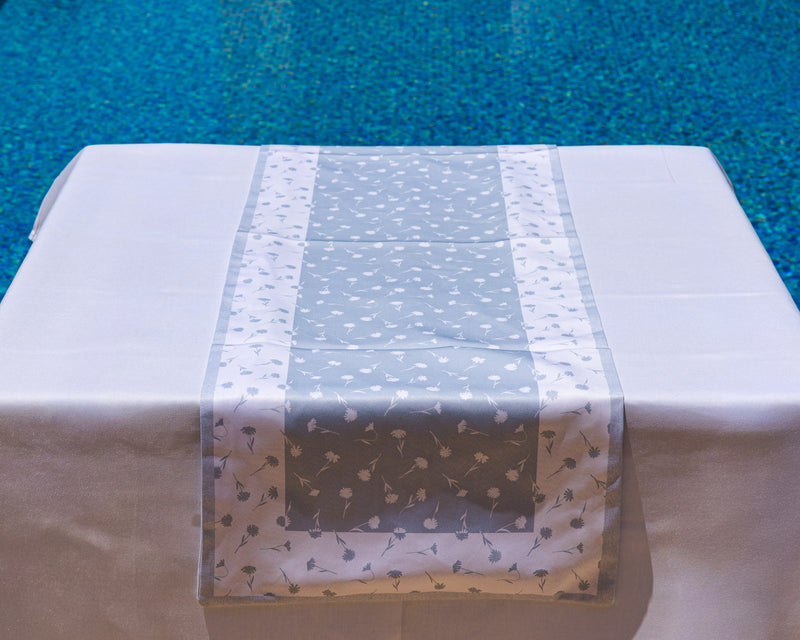 The Grey whispers table runner – alternate view | Omash