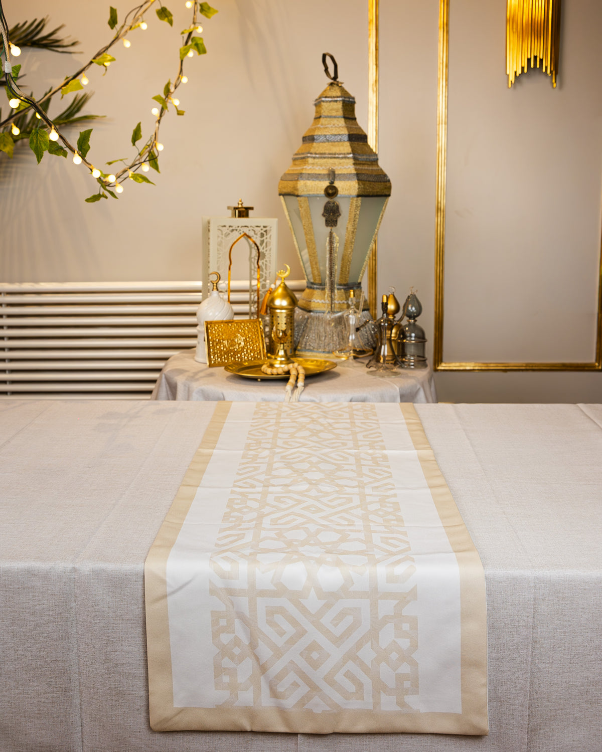 The Islamic Pastel Motif Runner