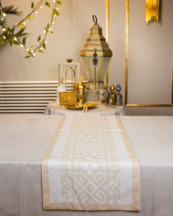 The Islamic Pastel Motif Runner