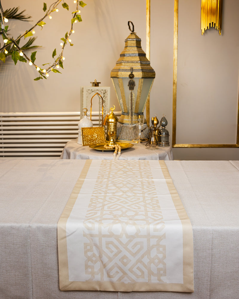 The Islamic Pastel Motif Runner