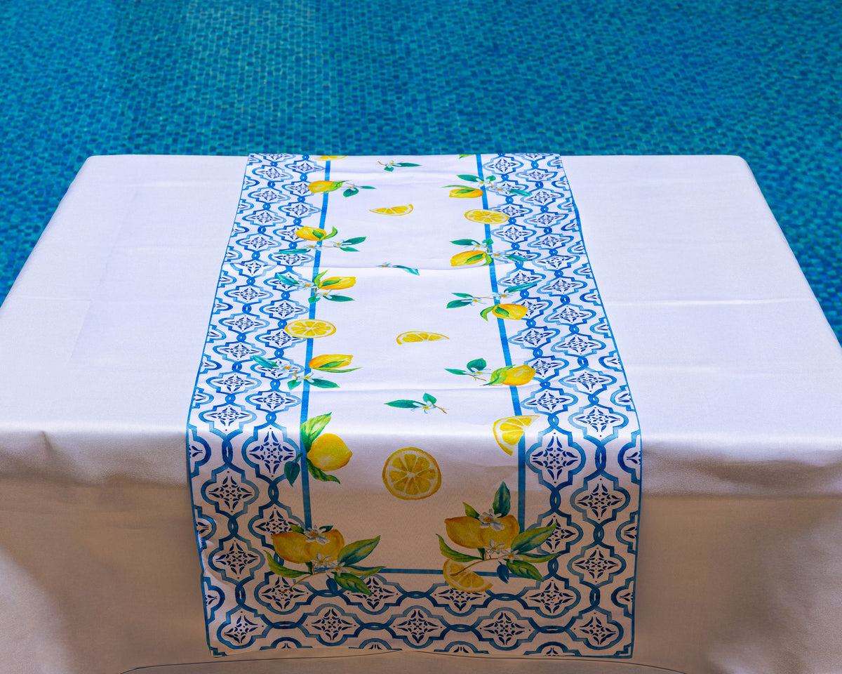 The Citrus Splash table runner