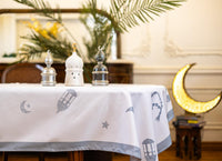 The Silver Sebha Table Cover