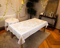 The Royal Beige Table Cover-45