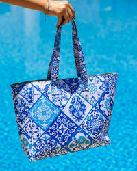 The bleu blanc tote bag – view 4 | Omash