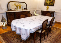 The Silver Sebha Table Cover