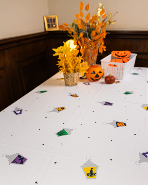 The Happy Halloween table cover