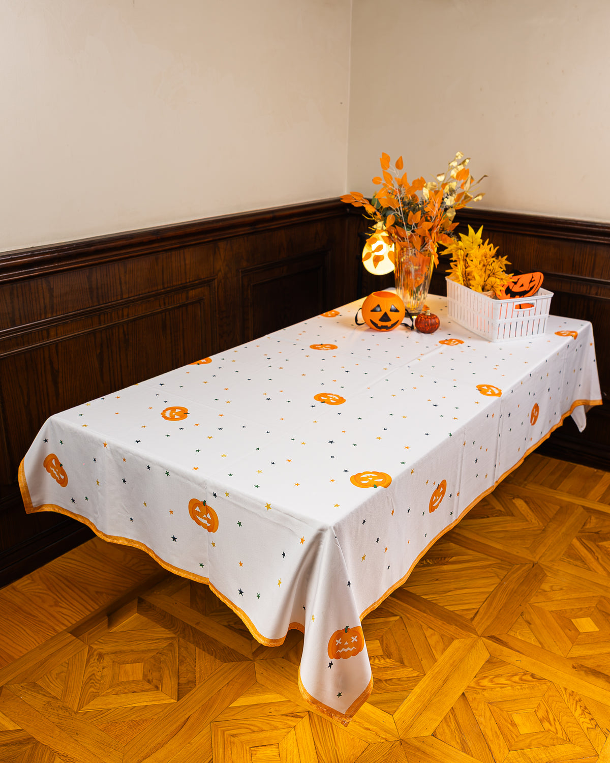 The Wicked Pumpkins table cover