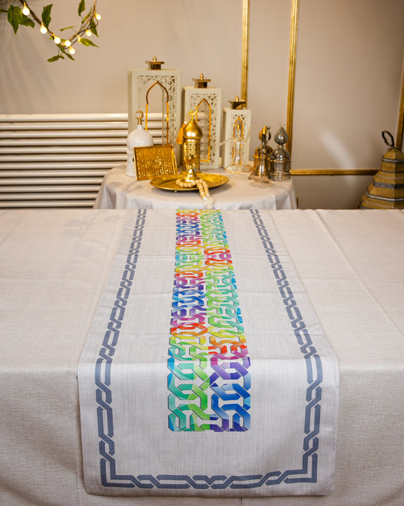 The Striking Islamic Art Runner