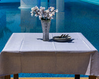 The Grey Elegance Table Cover- Cool Grey