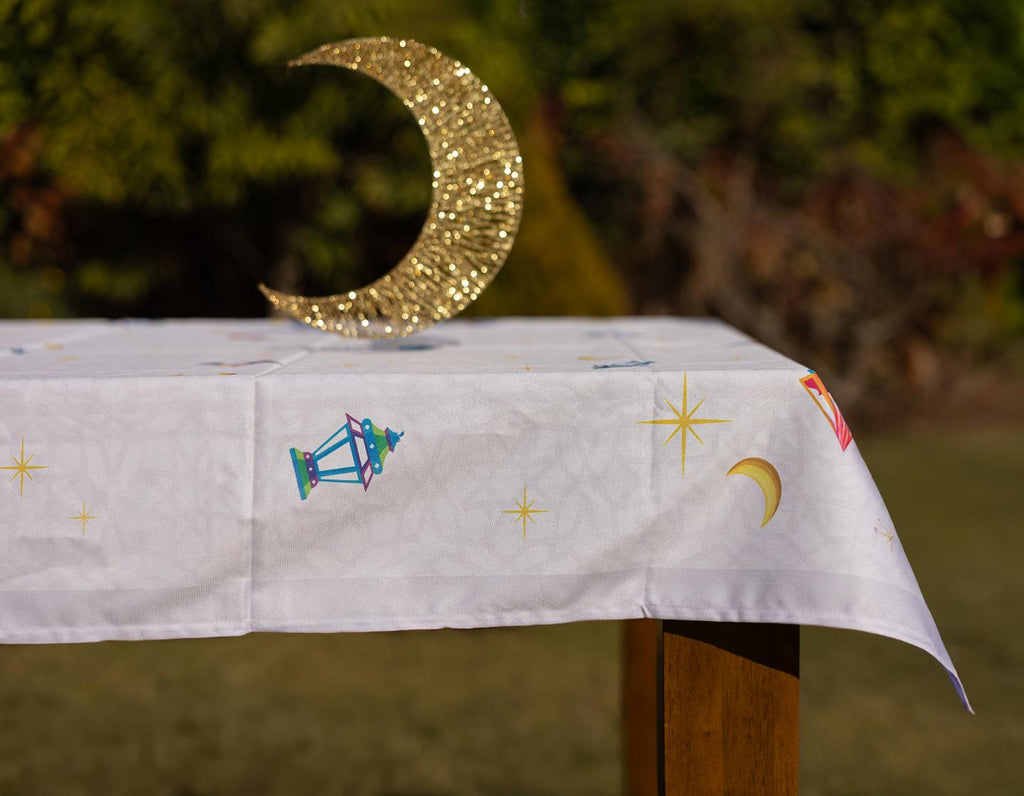 The Colourful fawanis table cover