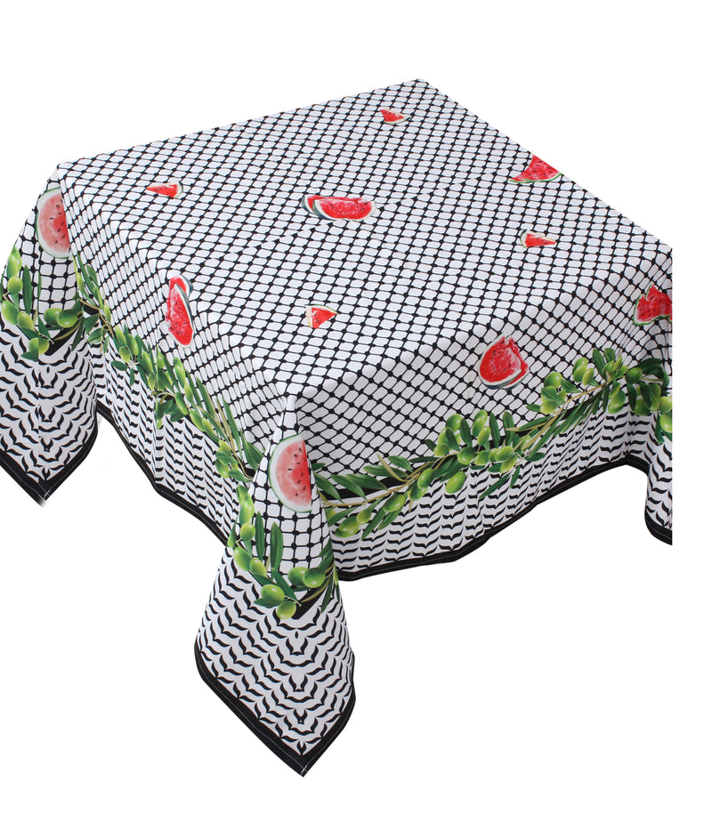 The Ramallah squared table cover