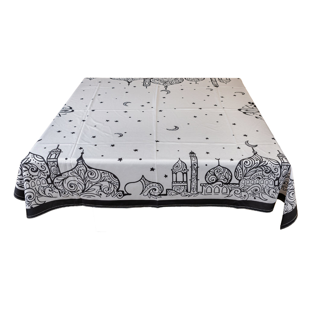 Lailaty black table cover