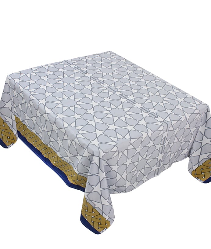 The Islamic pattern table cover
