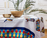 The Colourful Lantern Table Cover