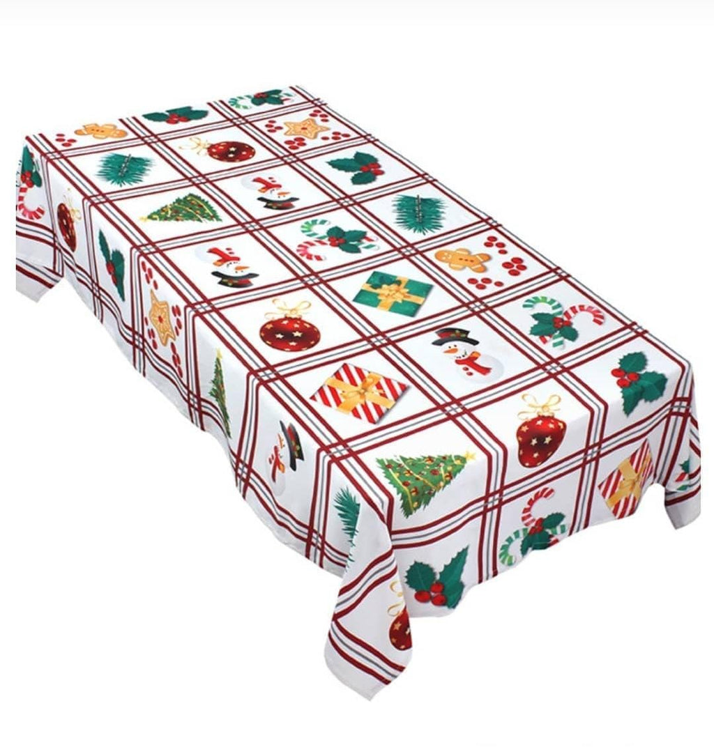 The Christmas icons checks Tablecover