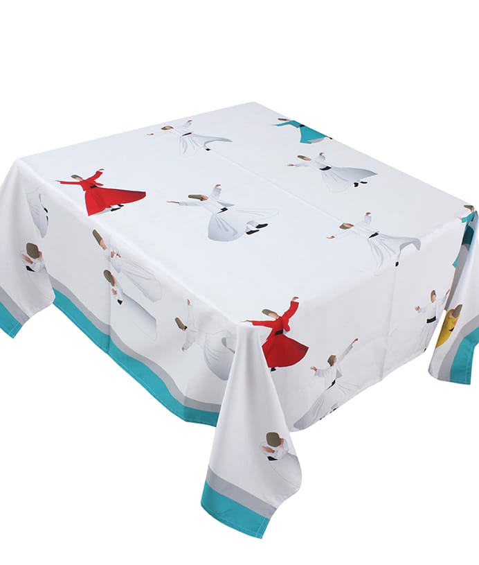 The Tanora man table cover