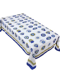 The Evil Eye Blue table cover