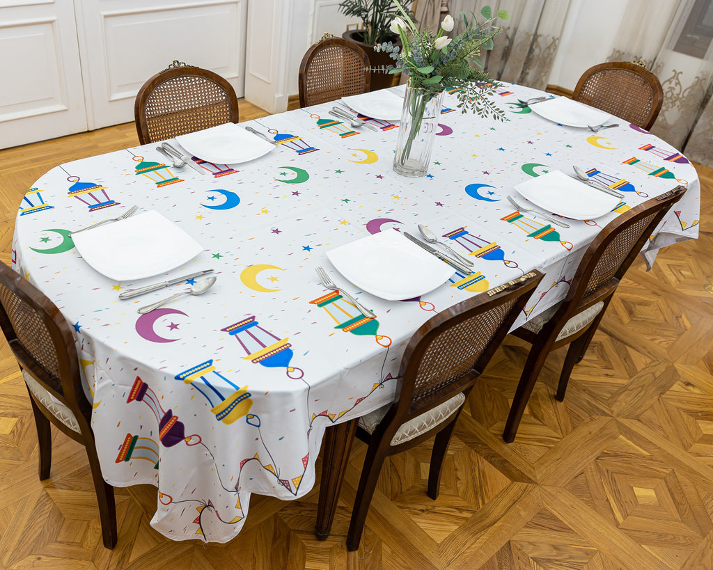 The Lantern Bright and happy colors table cover
