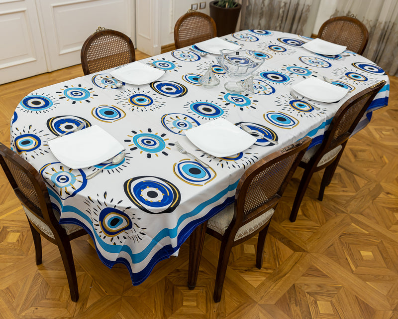 The Evil eye mania table cover