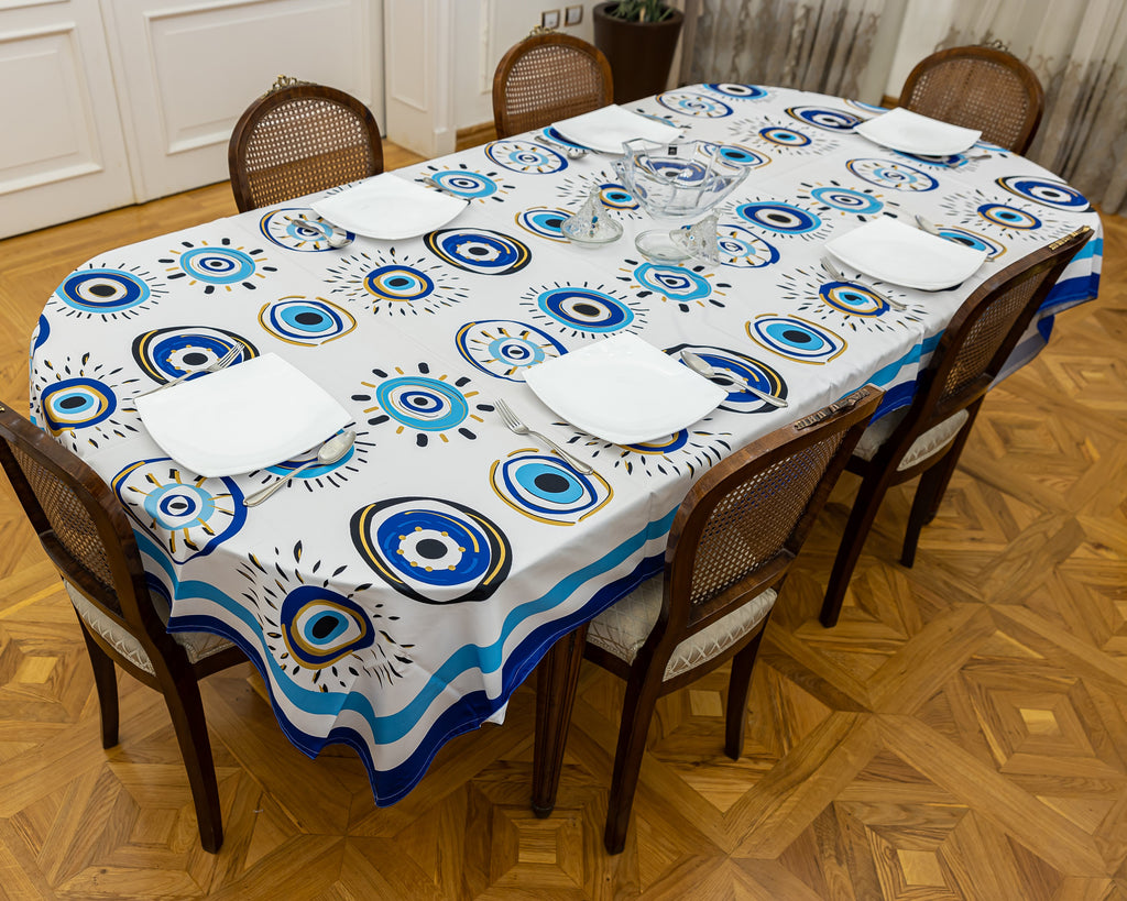 The Evil eye mania table cover