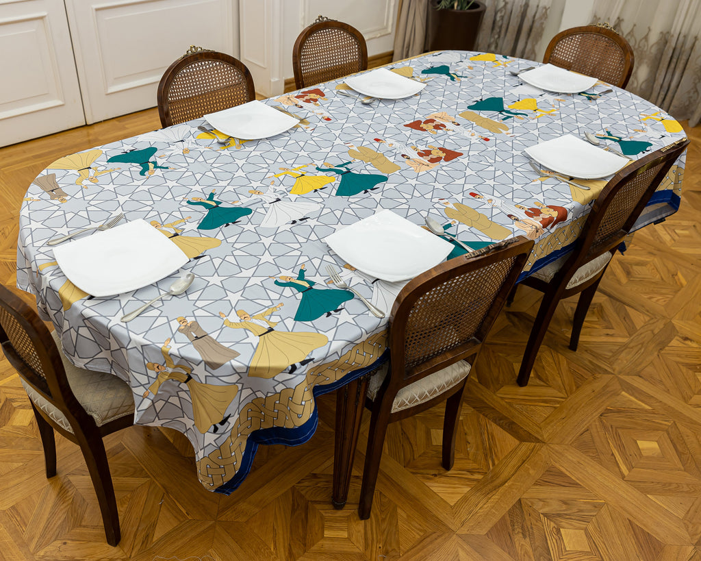 The IsIamic Decoration and Tenora table cover