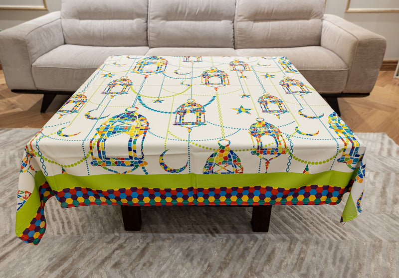 The Fawanis Mosaic table cover