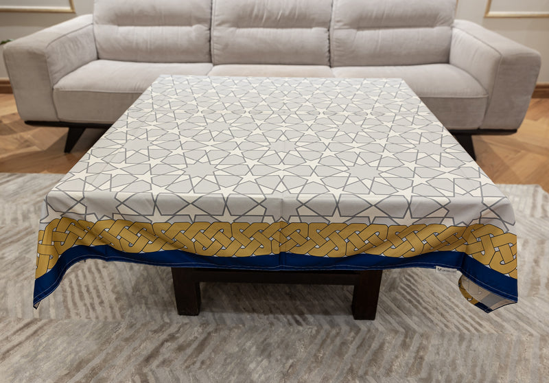The Islamic pattern table cover