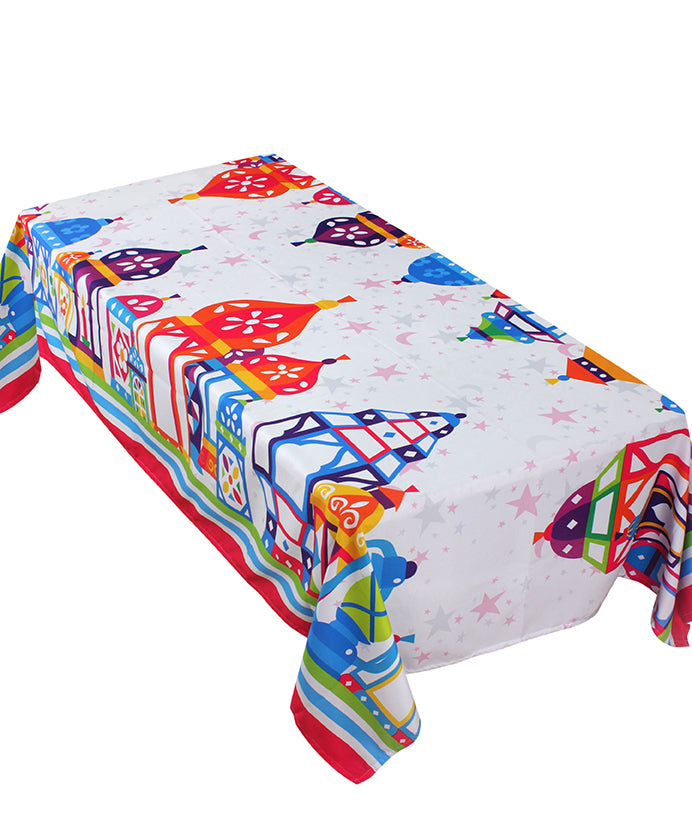 The Colourful Fawanis With Stars Table Cover