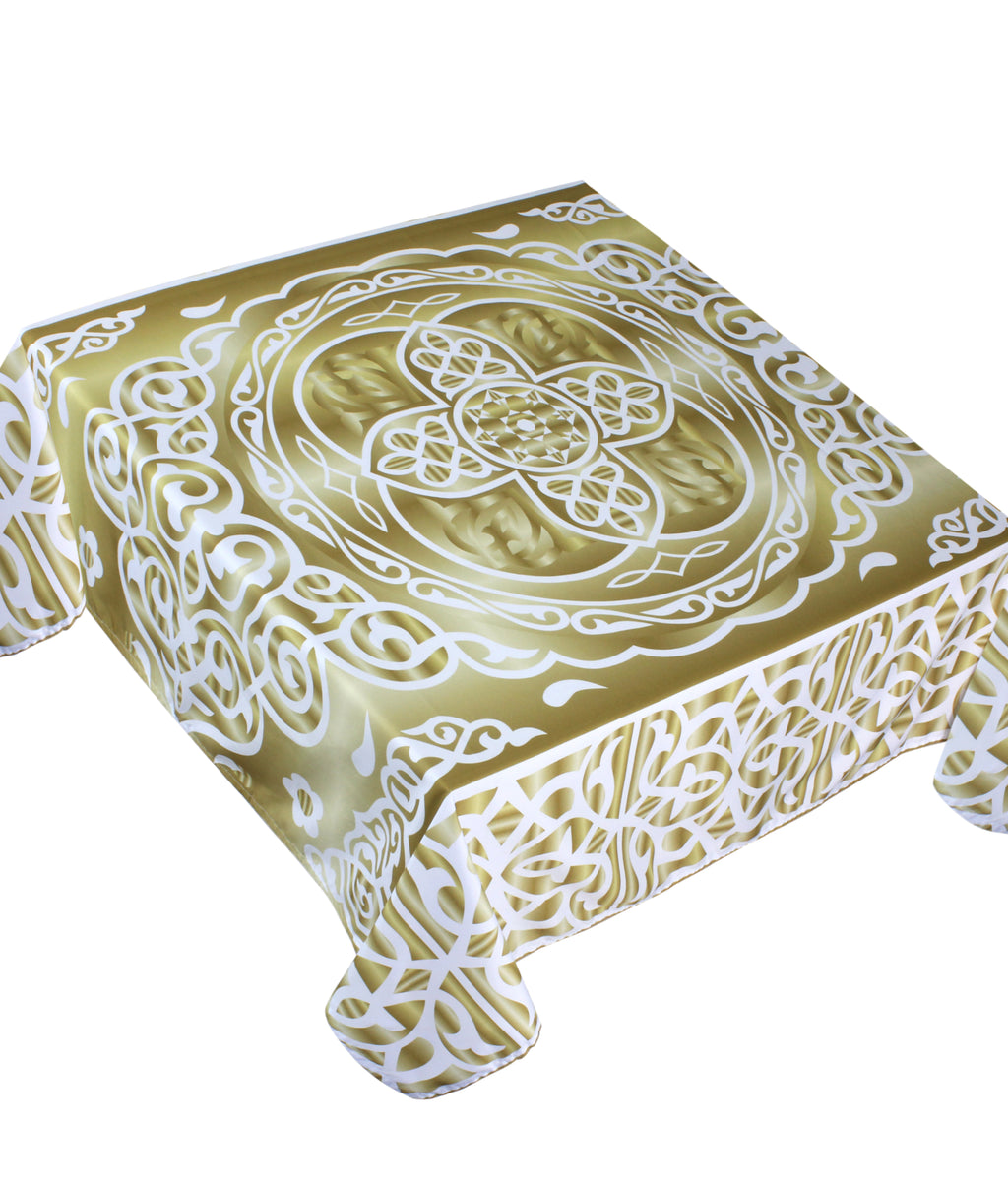 The Golden khayameya table cover