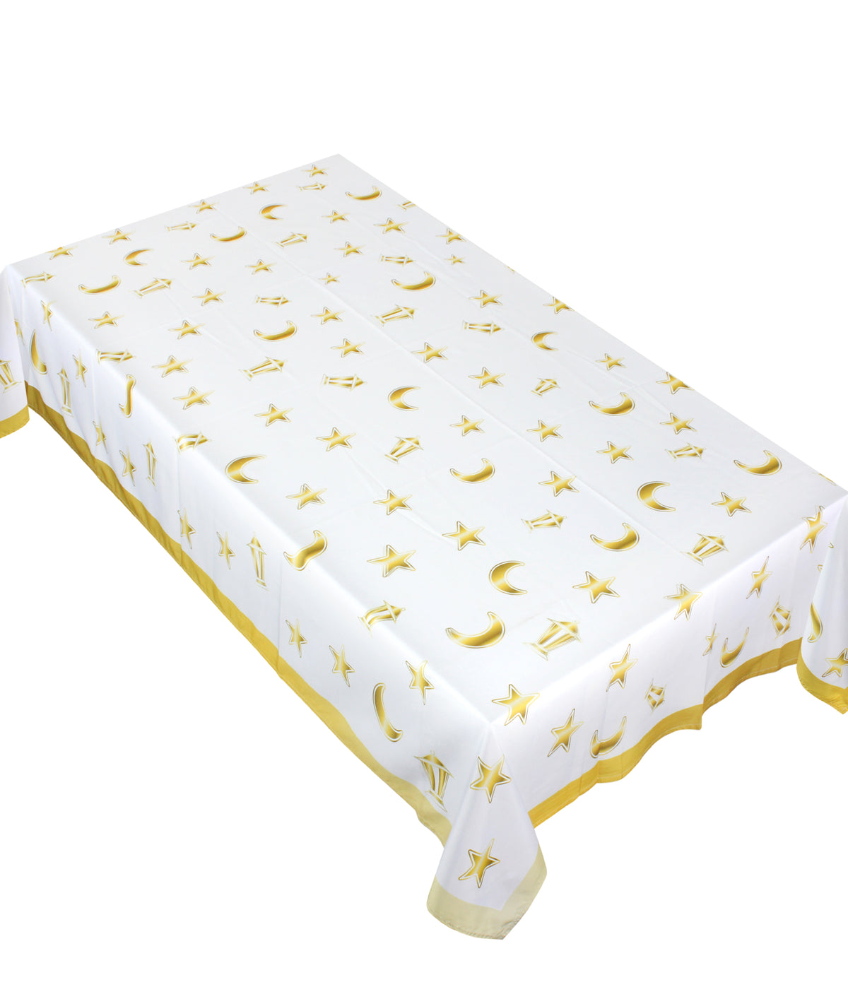 The Golden Mini Fawanis and Stars Table Cover