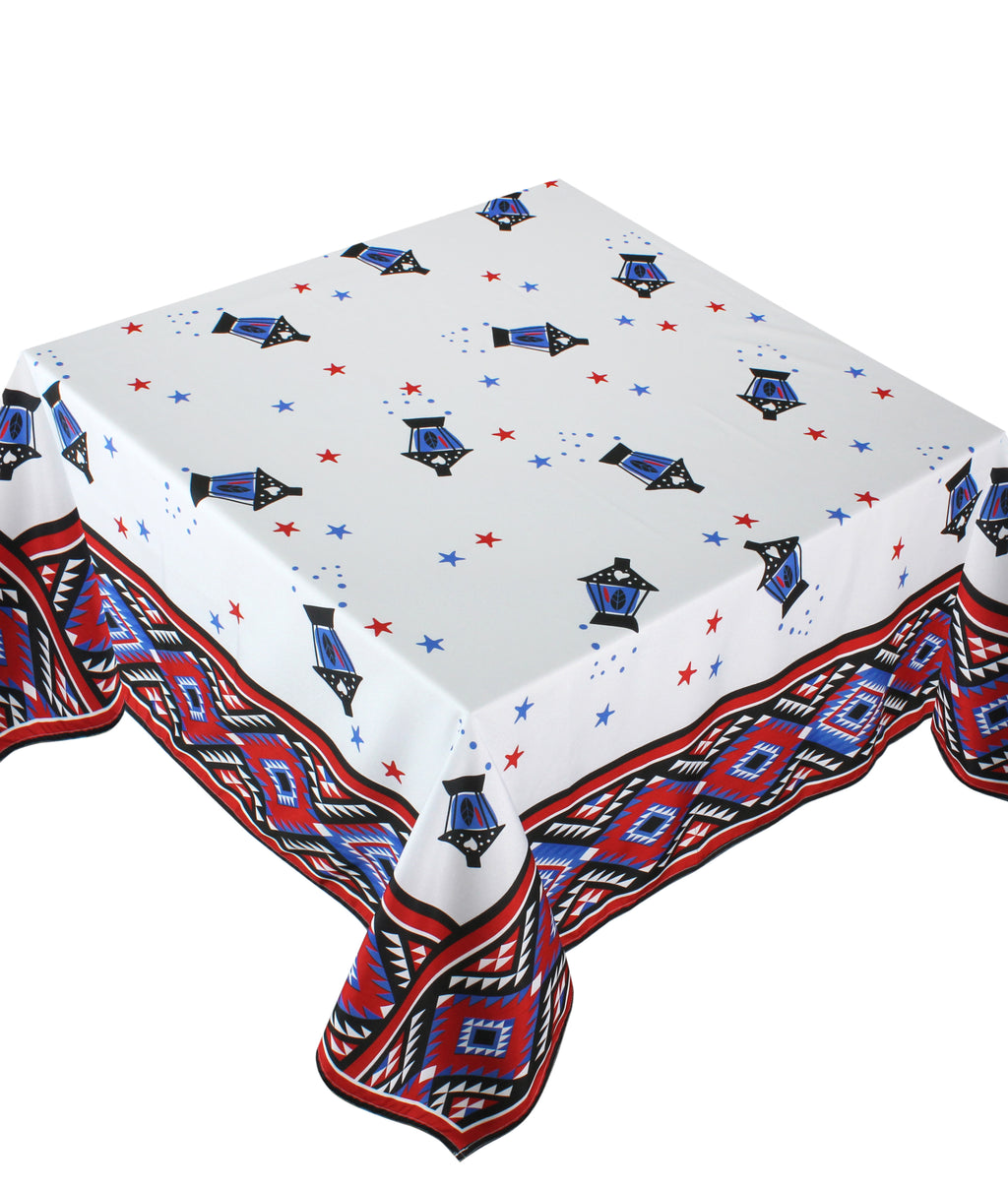 The Badawi lanterns table cover