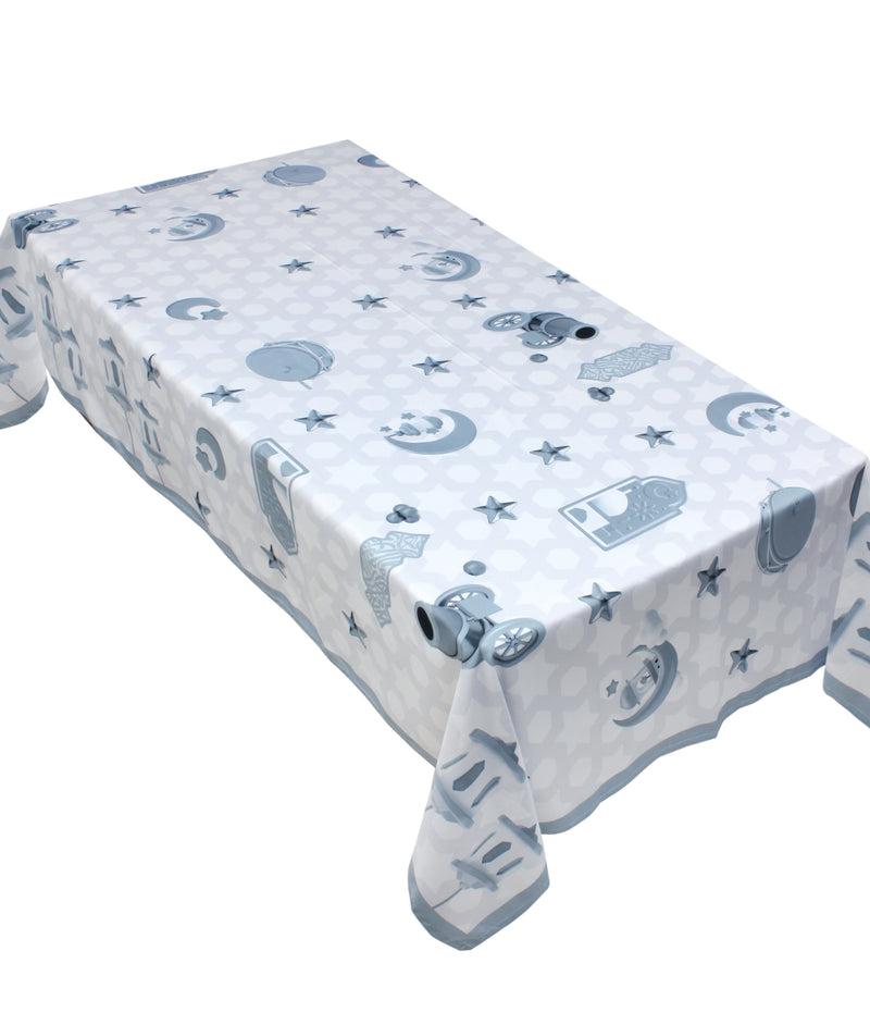 Madfa3 El Iftar grey table cover